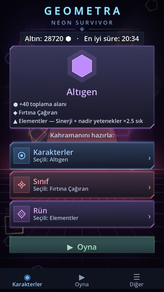 Kahraman, sınıf, rün